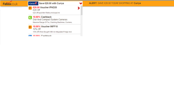 Fabza Toolbar for IE screenshot