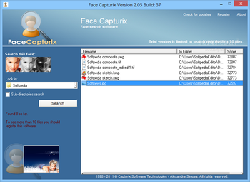 Face Capturix screenshot