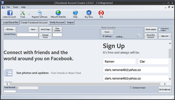 Facebook Account Creator screenshot 2