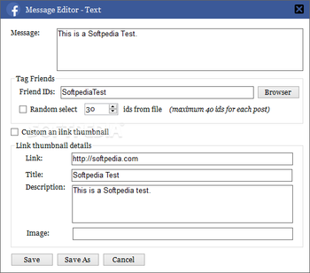 Facebook Automation screenshot 2