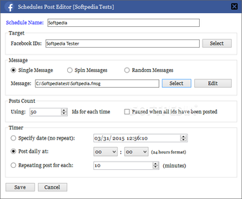 Facebook Automation screenshot 4