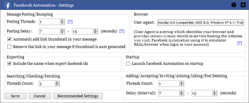 Facebook Automation screenshot 5