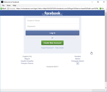 Facebook Chat Export screenshot