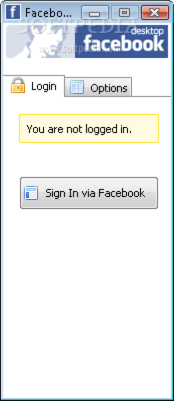 Facebook Desktop screenshot