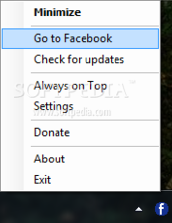 Facebook @Desktop screenshot