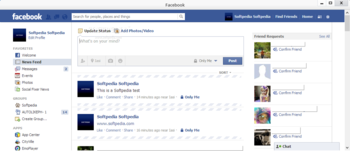 Facebook for Pokki screenshot