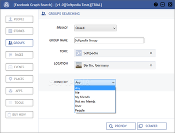 Facebook Graph Search screenshot 3