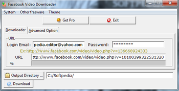 Facebook Video Downloader screenshot