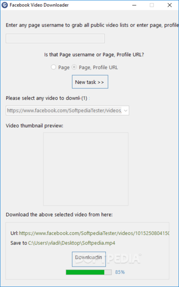 Facebook Video Downloader screenshot 3