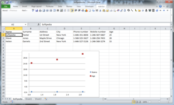 FaceID Browser for Microsoft Excel screenshot