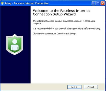 Faceless Internet Connection screenshot 3
