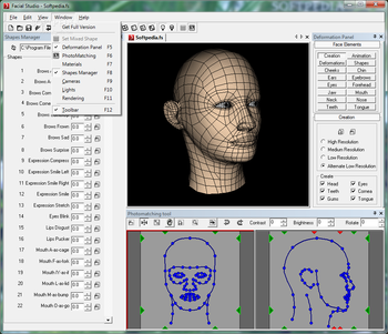 Facial Studio screenshot 5