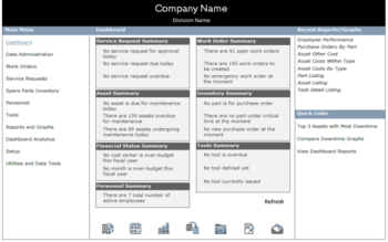 FaciliWorks Desktop CMMS screenshot