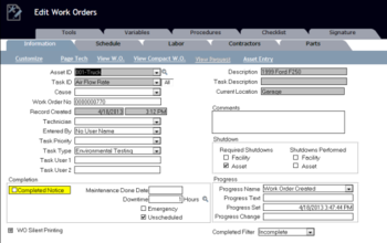 FaciliWorks Desktop CMMS screenshot 5