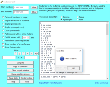 Factorizer screenshot 3