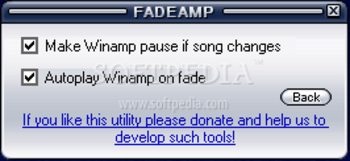 Fadeamp screenshot 2