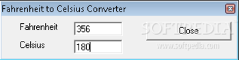 Fahrenheit to Celsius Converter screenshot