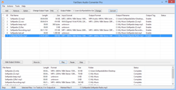 FairStars Audio Converter Pro screenshot