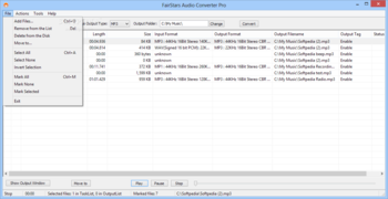 FairStars Audio Converter Pro screenshot 2