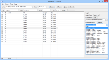 FairStars CD Ripper screenshot 3