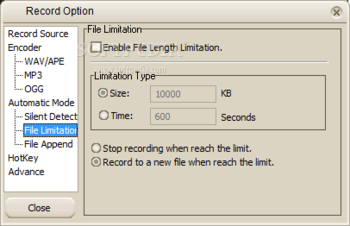 FairStars MP3 Recorder screenshot 16