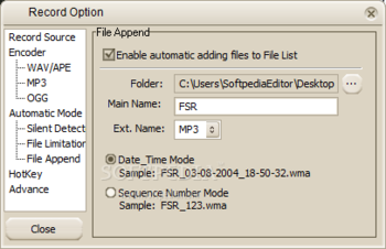 FairStars MP3 Recorder screenshot 17