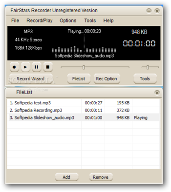 FairStars Recorder screenshot