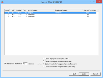 FairUse Wizard Light Edition screenshot 2