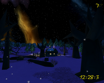 Fairy Christmas Day 3D Screensaver screenshot 2