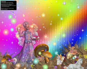 Fairylights Screensaver screenshot 2