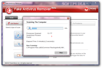 Fake Antivirus Remover screenshot 2