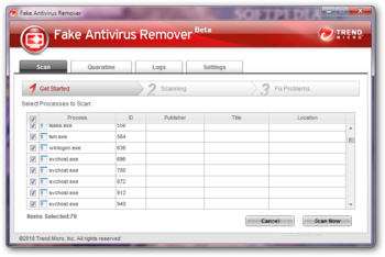 Fake Antivirus Remover screenshot 3
