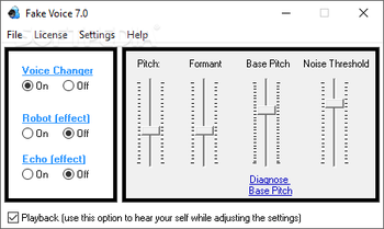 Fake Voice screenshot