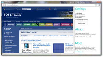 Fala Browser screenshot 2