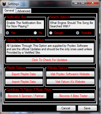 Falcon X Music Player screenshot 4