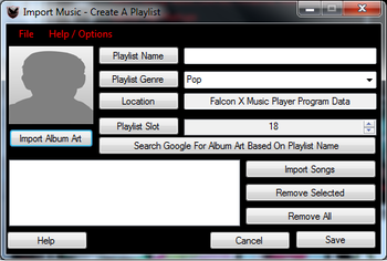 Falcon X Music Player screenshot 5