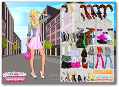 Fall Street Fashion Dress Up screenshot 2