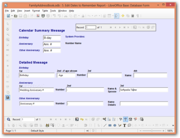 Family Address Book screenshot 4