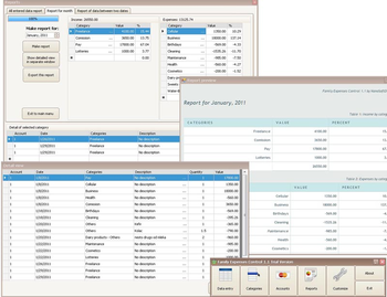 Family Expenses Control screenshot