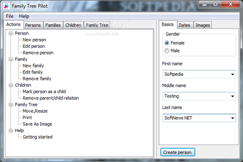 Family Tree Pilot screenshot