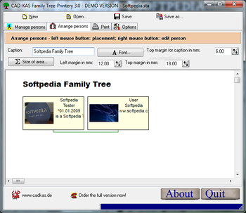 Family Tree-Printery screenshot 2