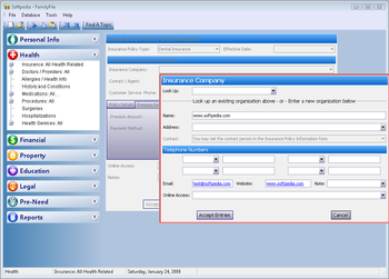 FamilyFile screenshot 3