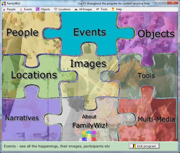 FamilyWiz screenshot