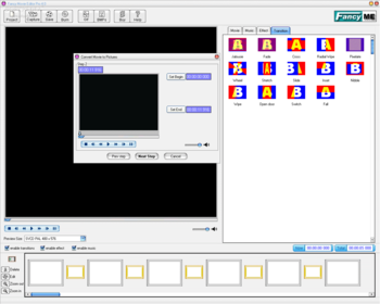 Fancy Movies Editor screenshot 2