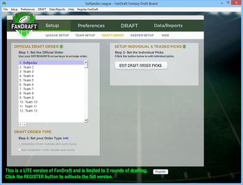 FanDraft Football screenshot 3