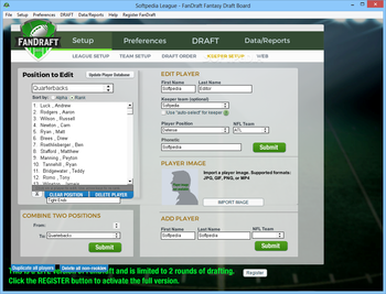 FanDraft Football screenshot 4