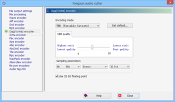 Fangxun audio cutter screenshot 6