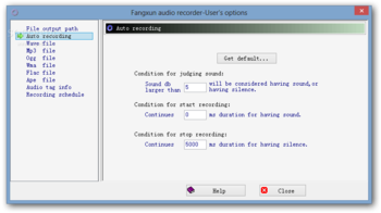 Fangxun audio recorder screenshot 5