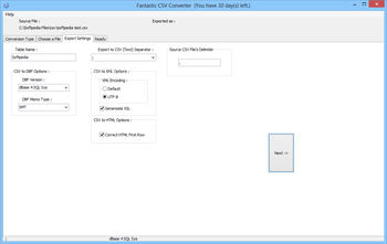 Fantastic CSV Converter screenshot 2