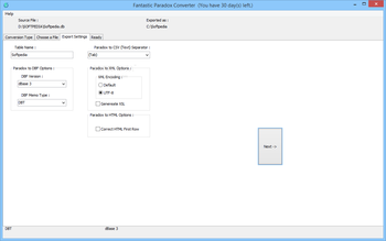 Fantastic Paradox Converter screenshot 3